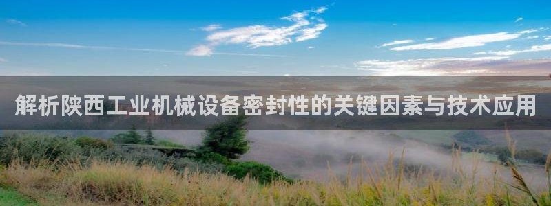 杏盛东24 35 53：解析陕西工业机械设备密封性的关键因素与技术应用
