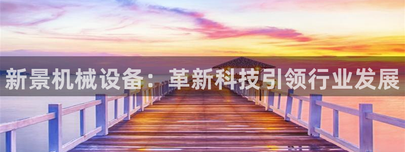 杏盛主管：新景机械设备：革新科技引领行业发展