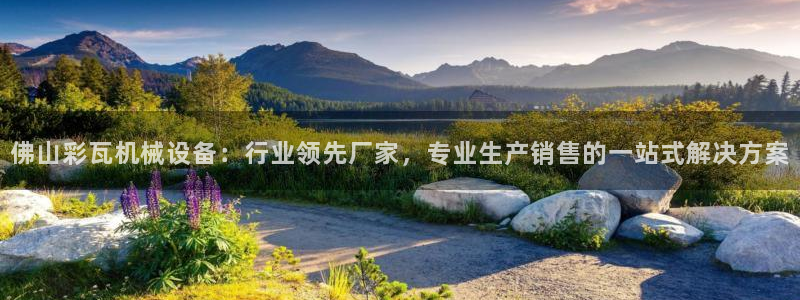 杏盛平台主管：佛山彩瓦机械设备：行业领先厂家，专业生产销售的一站式解决方案