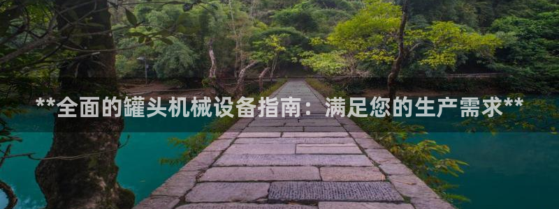 杏盛平台代理：**全面的罐头机械设备指南：满足您的生产需求**