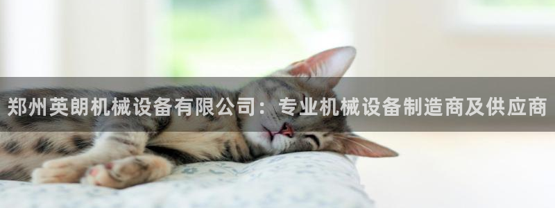杏盛平台登陆：郑州英朗机械设备有限公司：专业机械设备制造商及供应商