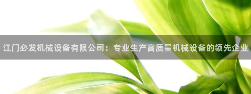 杏盛东24 35 53：江门必发机械设备