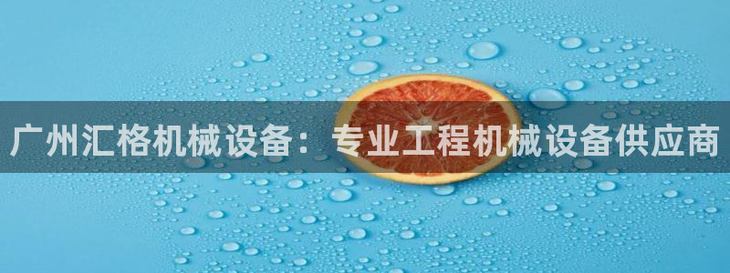 杏盛主管：广州汇格机械设备：专业工程机械